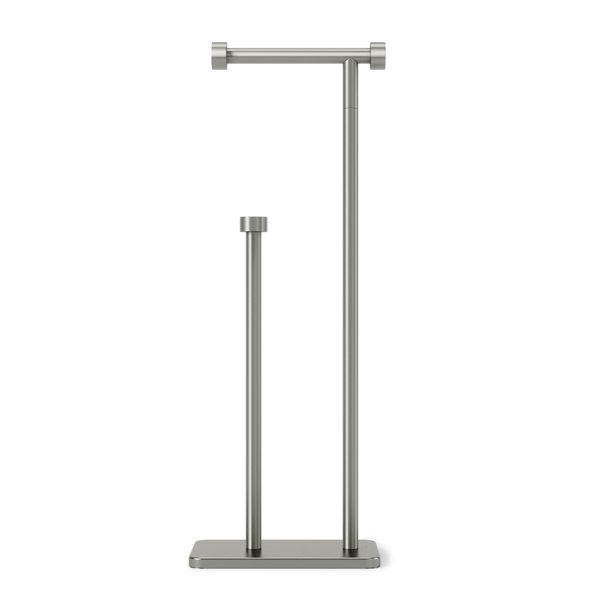 Umbra Cappa Toilet Paper Holder & Reserve Nickel UMB1015897410